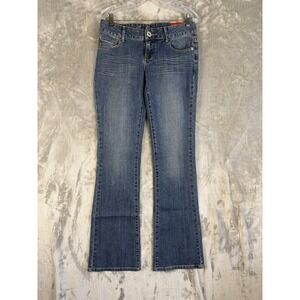 Y2K Guess Jeans Belmont Flare Womens Size 27‎ Dark Wash Denim Low Rise